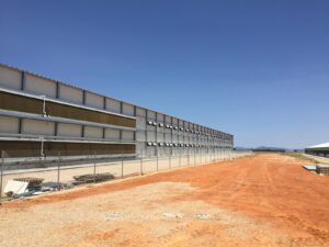 Nave prefabricada estructura metálica